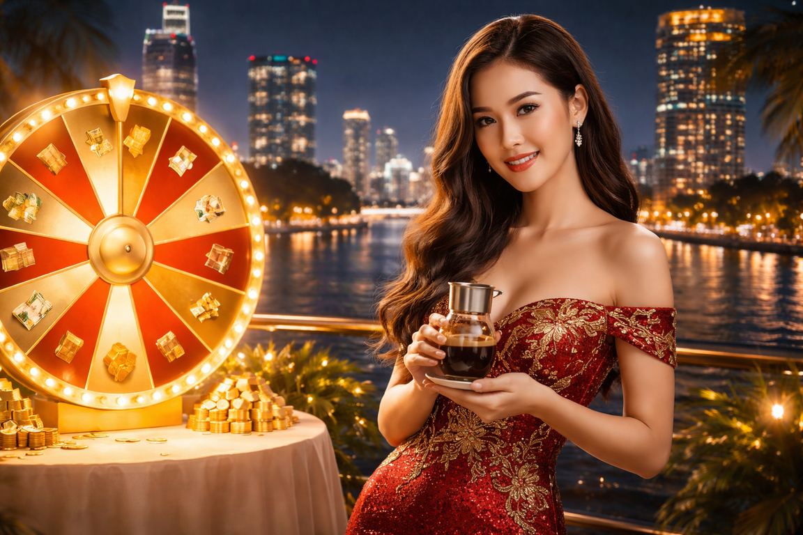 Không gian casino trực tuyến hiện đại dành cho người chơi Việt Nam